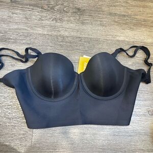 Black Seamless Bra
